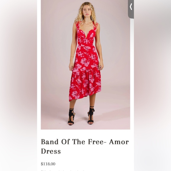 NWT XS Band Of The Free Amor Dress - Picture 2 of 5